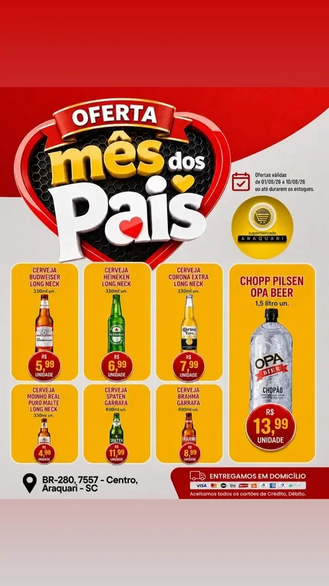 Encarte Supermercado Araquari