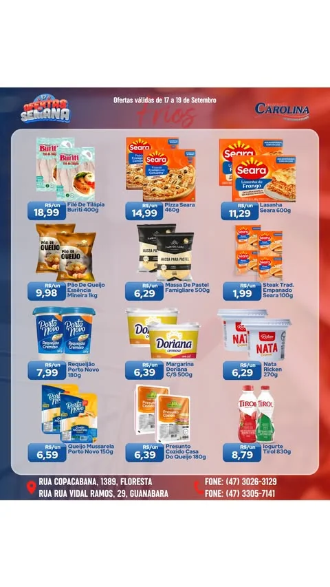 Encarte Supermercado Carolina