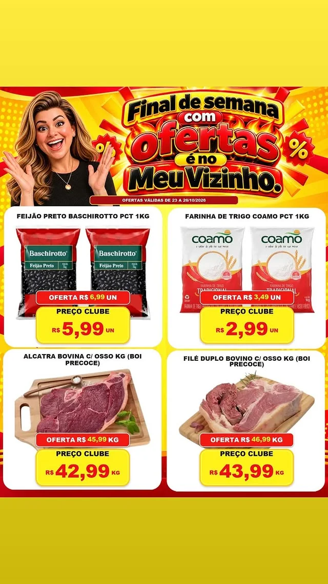 Encarte Supermercados Meu Vizinho
