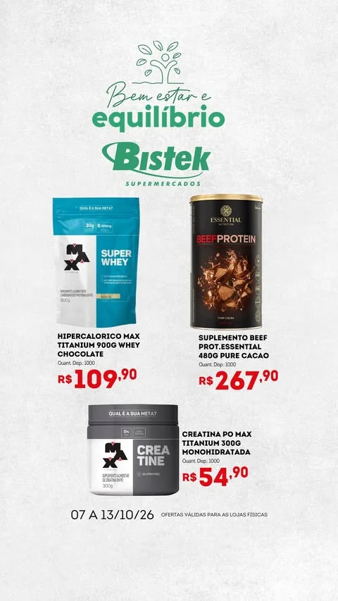 Encarte Bistek Supermercados