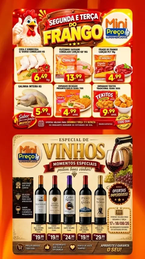 Encarte Mini Preço Supermercados