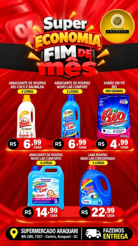 Encarte Supermercado Araquari