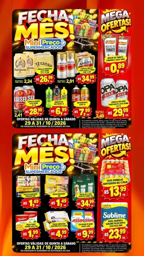 Encarte Mini Preço Supermercados