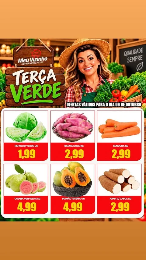 Encarte Supermercados Meu Vizinho