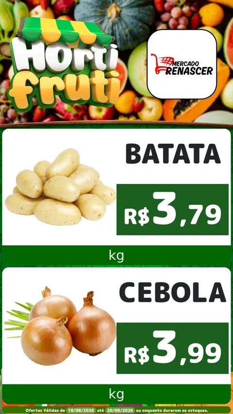 Encarte Mercado Renascer