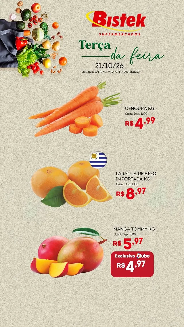 Encarte Bistek Supermercados