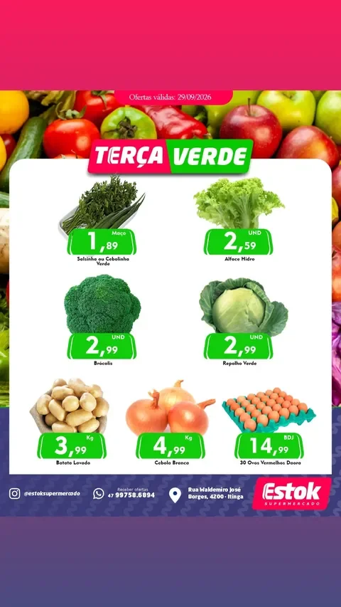 Encarte Estok Supermercado