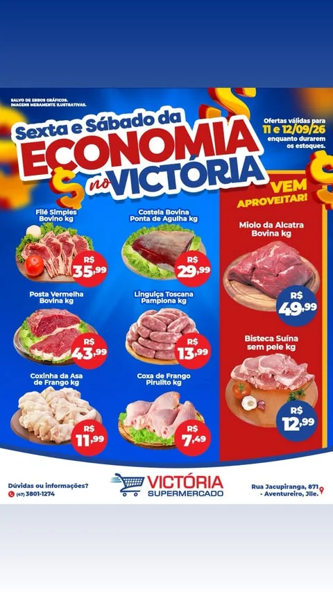 Encarte Supermercado Victória