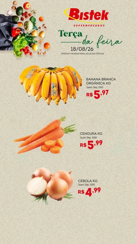 Encarte Bistek Supermercados