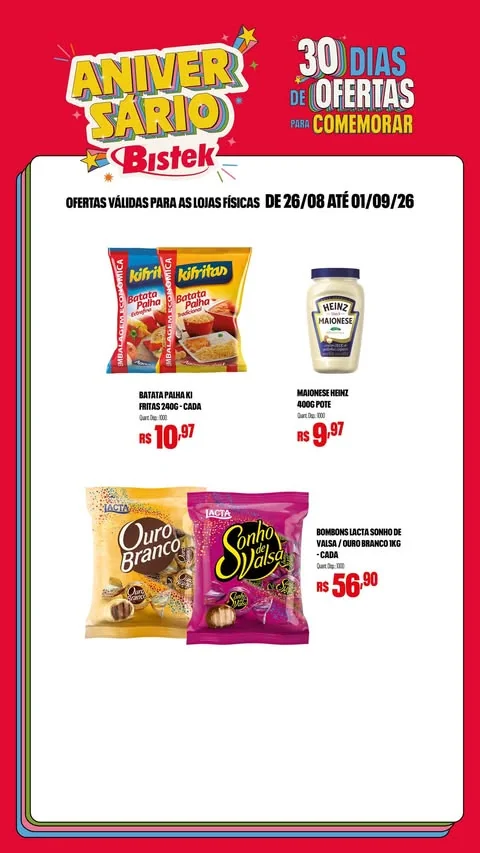 Encarte Bistek Supermercados