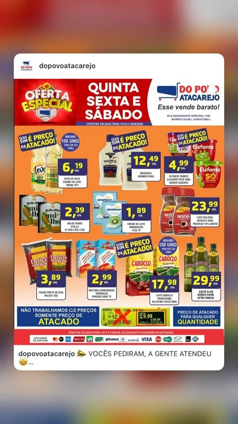 Encarte Do Povo Atacarejo