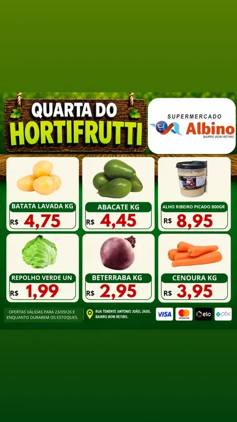 Encarte Supermercado Albino