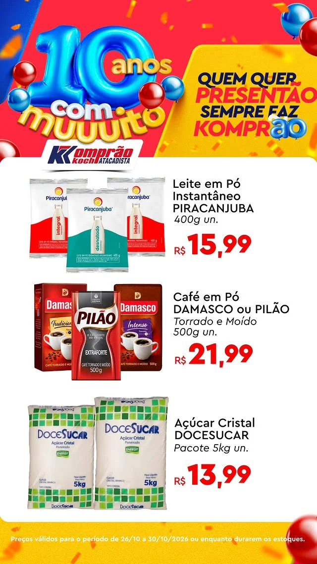 Encarte Komprão Koch Atacadista