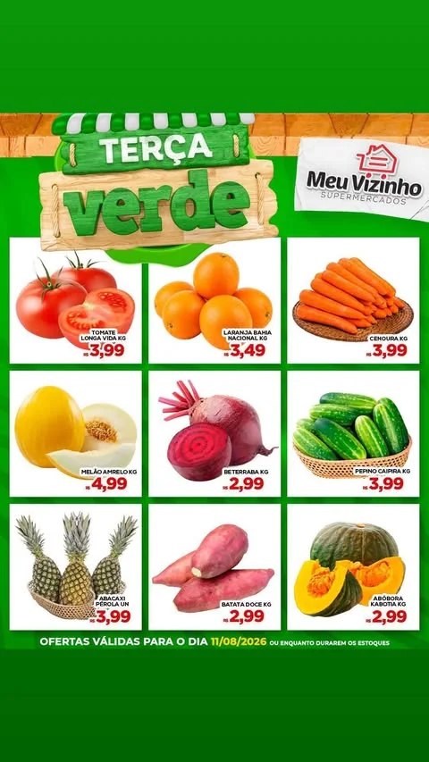 Encarte Supermercados Meu Vizinho