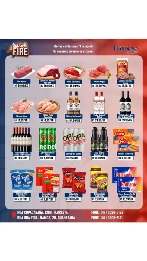 Encarte Supermercado Carolina