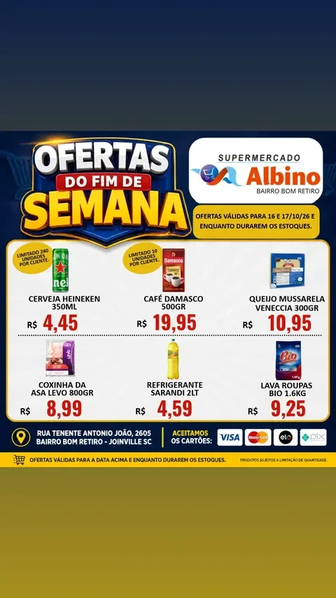 Encarte Supermercado Albino