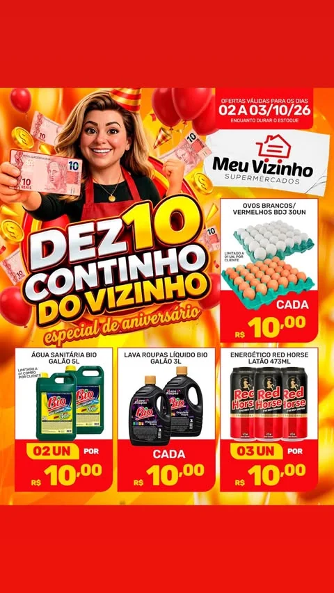 Encarte Supermercados Meu Vizinho