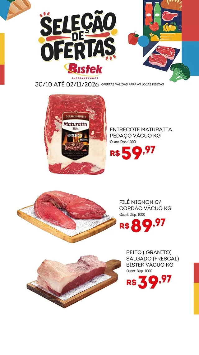 Encarte Bistek Supermercados