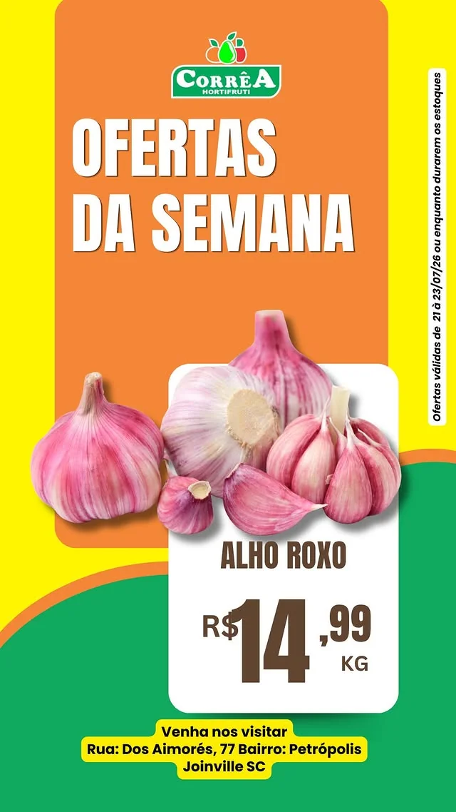 Encarte Hortifruti correa