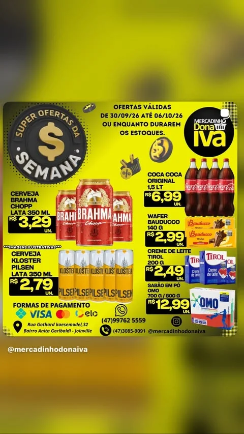 Encarte Mercadinho Dona Iva