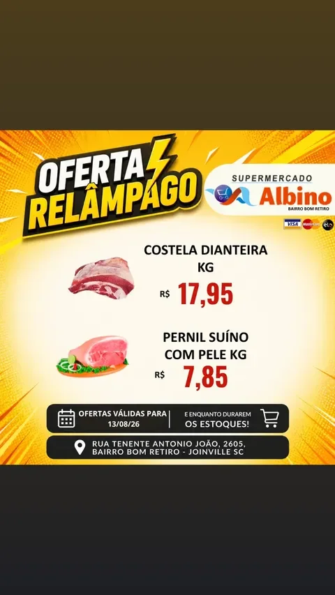 Encarte Supermercado Albino