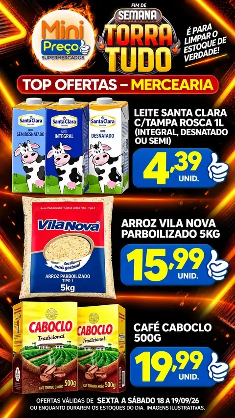Encarte Mini Preço Supermercados