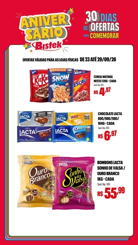 Encarte Bistek Supermercados