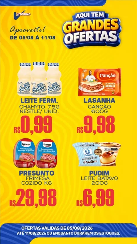 Encarte Supermercado Vitorino