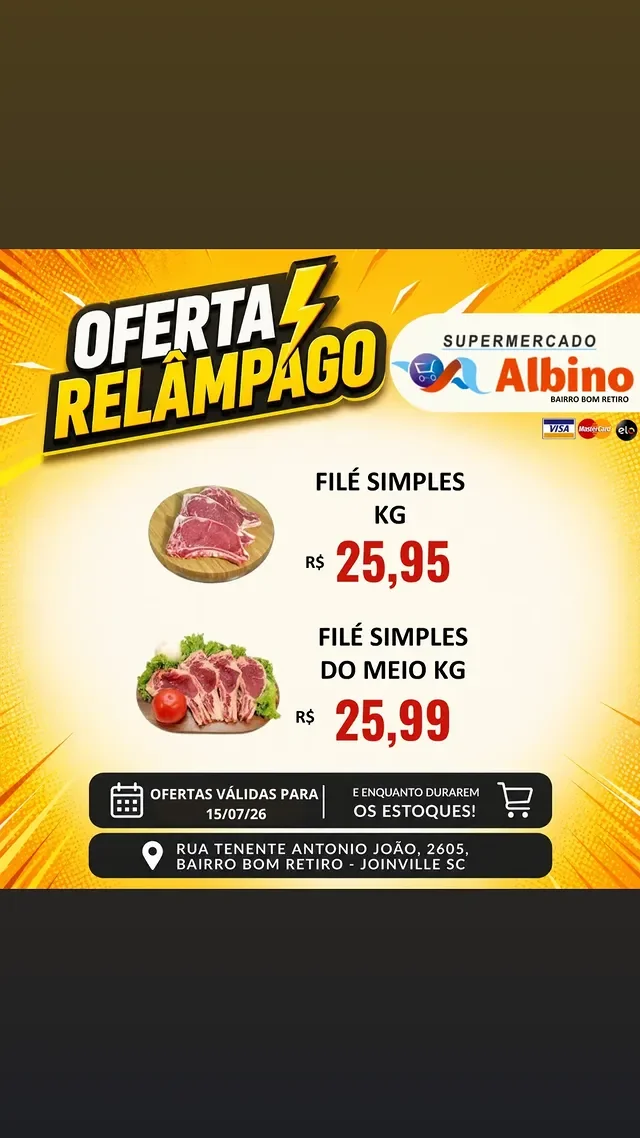 Encarte Supermercado Albino