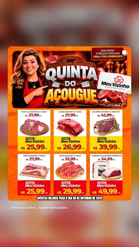 Encarte Supermercados Meu Vizinho