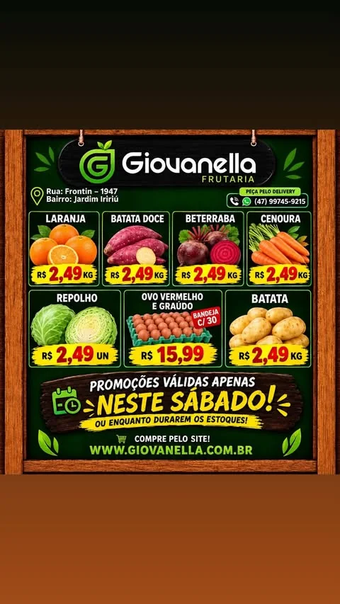 Encarte Frutaria Giovanella