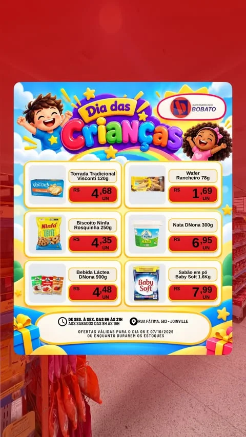 Encarte Supermercado Bobato