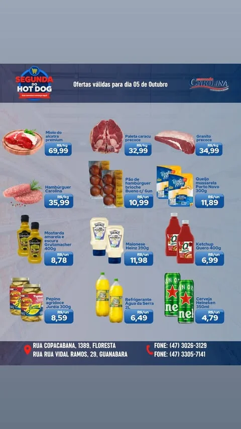 Encarte Supermercado Carolina