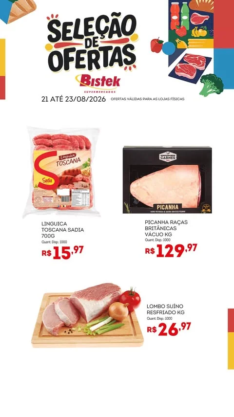 Encarte Bistek Supermercados