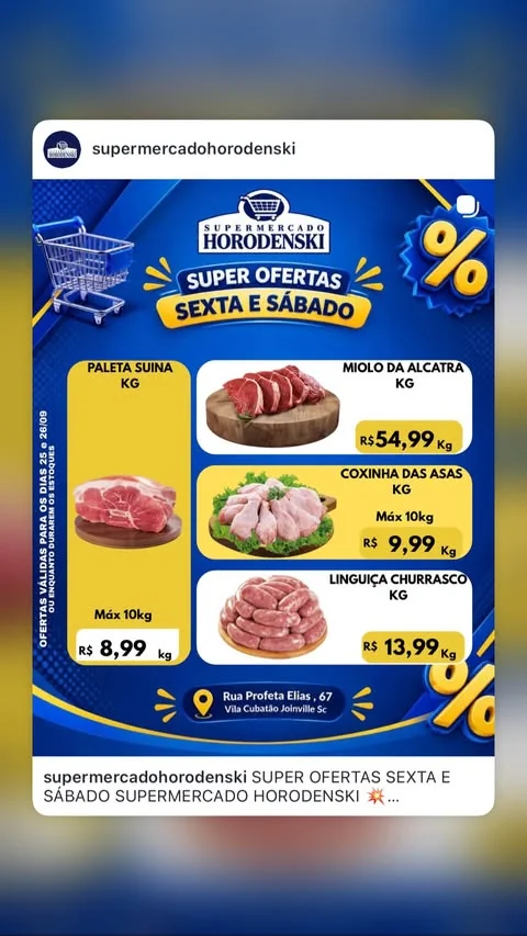 Encarte Supermercado Horodenski