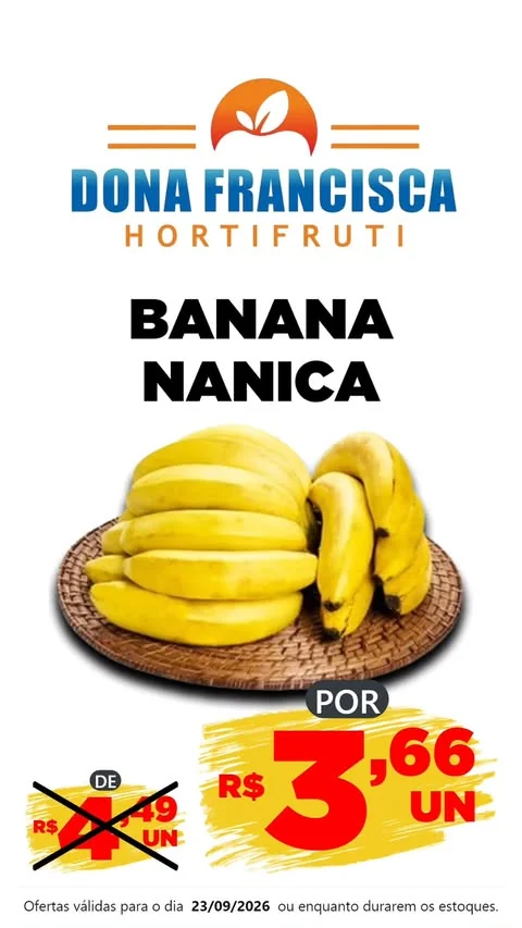 Encarte Hortifruti Dona Francisca