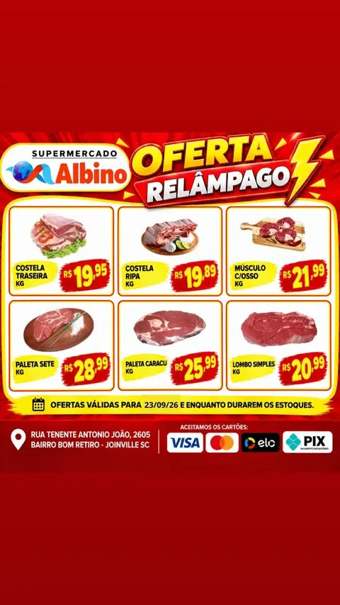 Encarte Supermercado Albino
