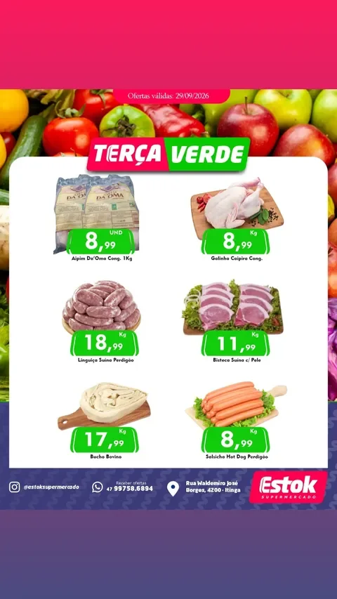 Encarte Estok Supermercado