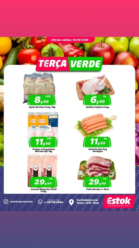 Encarte Estok Supermercado