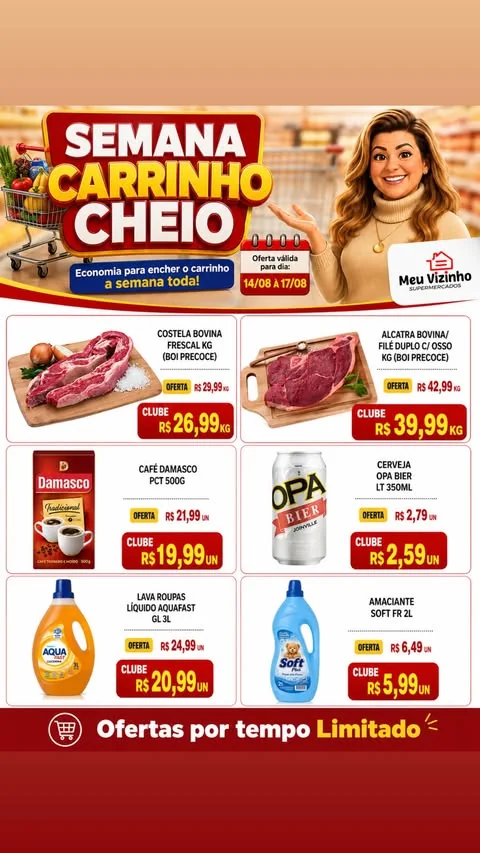Encarte Supermercados Meu Vizinho