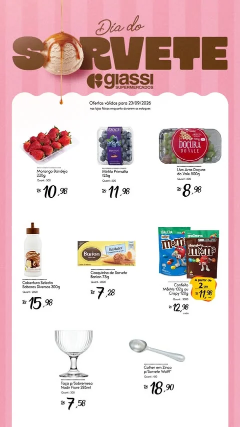 Encarte Giassi Supermercados