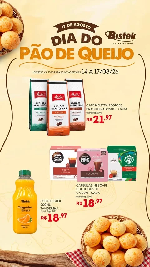 Encarte Bistek Supermercados