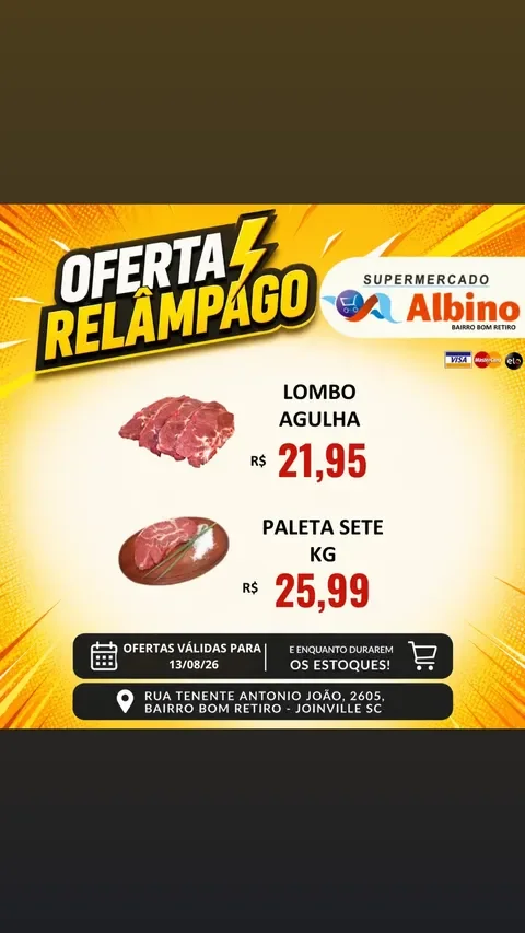 Encarte Supermercado Albino