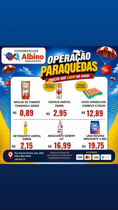 Encarte Supermercado Albino