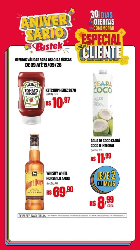 Encarte Bistek Supermercados