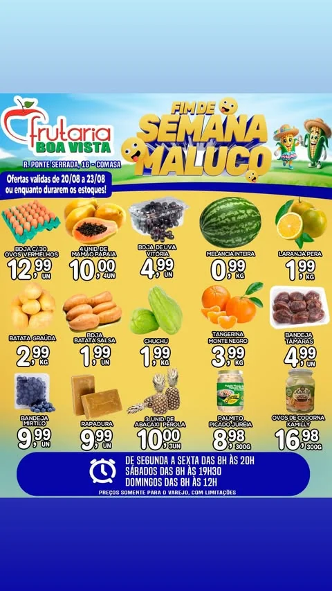 Encarte Frutaria Boa Vista