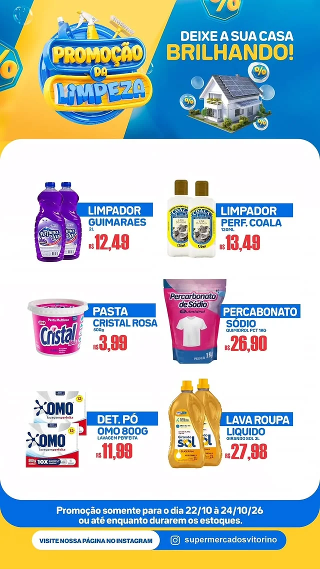 Encarte Supermercado Vitorino