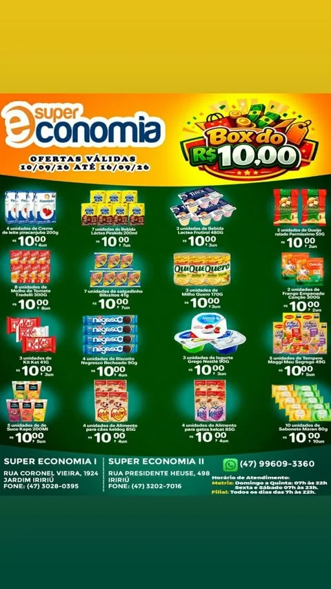 Encarte Supermercados Economia