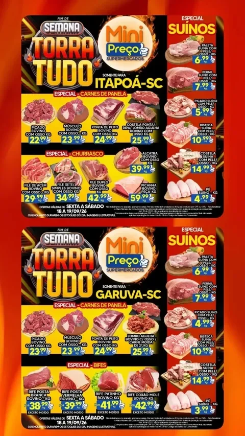 Encarte Mini Preço Supermercados