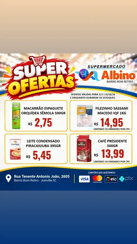Encarte Supermercado Albino